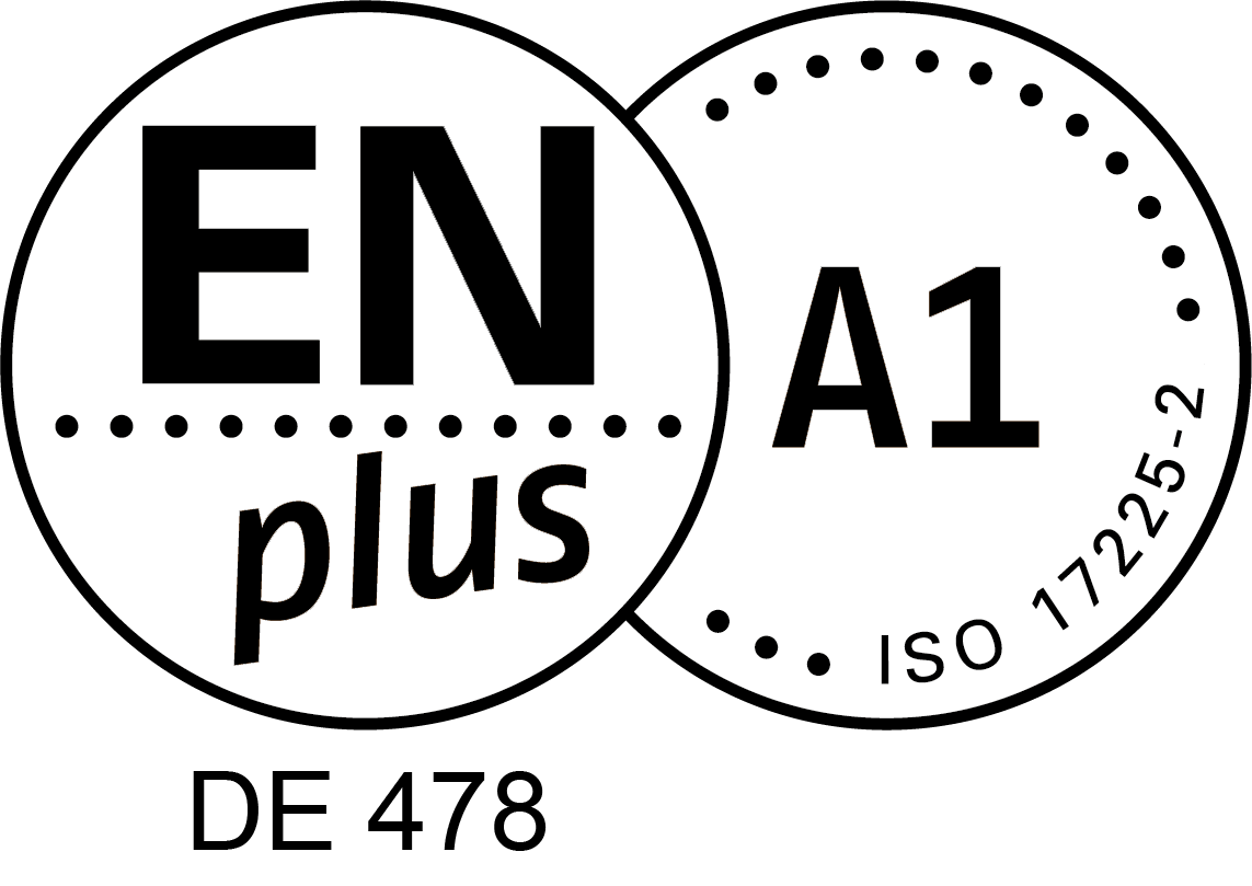 Unsere Pellets sind in der gesamten Lieferkette ENplus zertifiziert.